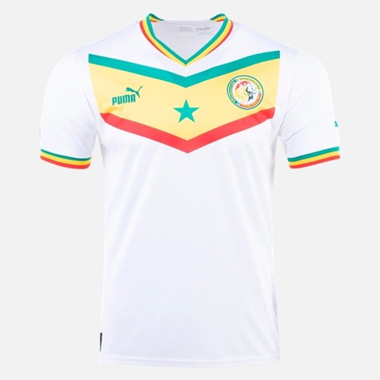 ring analyseren Parana rivier Senegal Voetbalshirt Thuis WK 2022 – voetbalshirts kopen,voetbaltenues kids