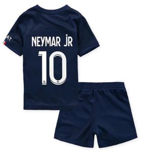 Paris Saint Germain PSG Neymar Jr 10 Kind Voetbaltenue Thuis 2022-23